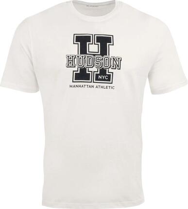 T-shirt homme Athl. dpt Leone blanc 100% coton