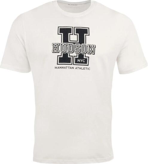 T-shirt homme Athl. dpt Leone blanc 100% coton