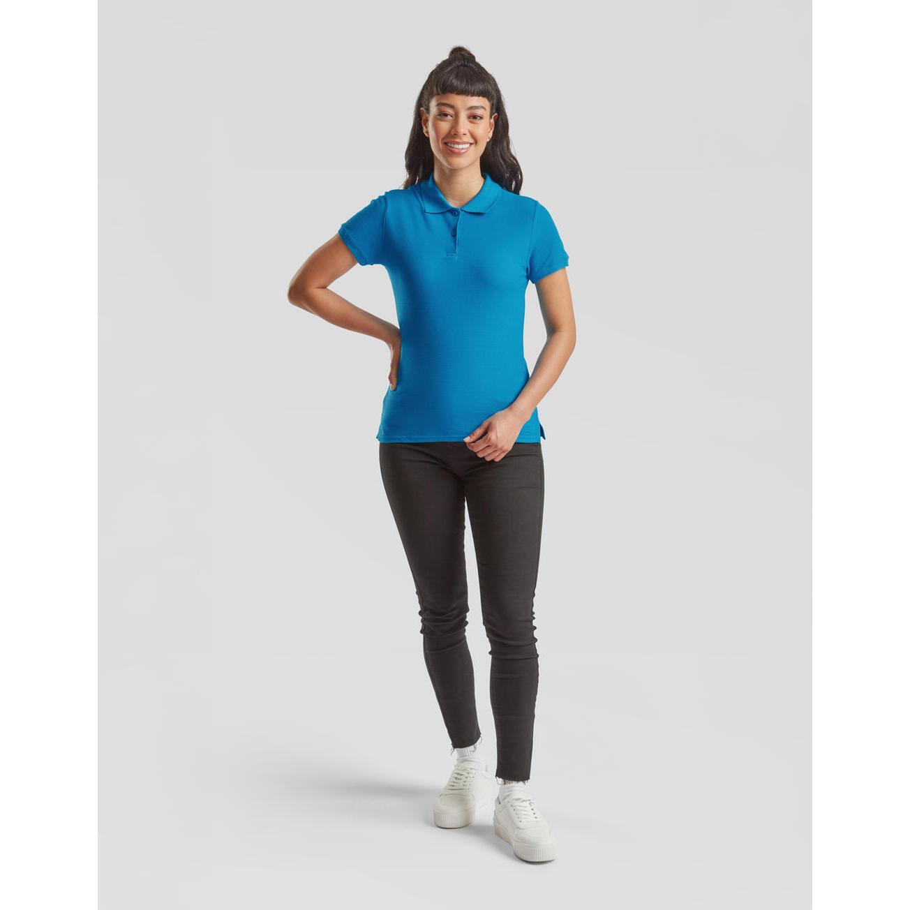 Polo da donna Fruit of the Loom Premium 3/4