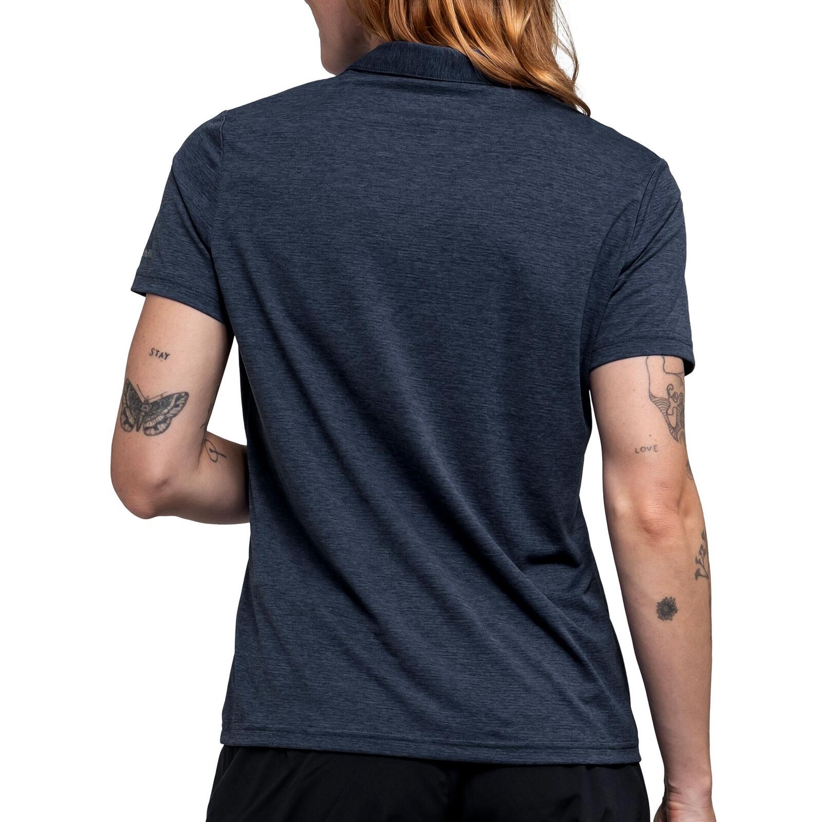 T-Shirt schnelltrocknend feuchtigkeitsregulierend Damen - CIRC Polo Shirt Tauron 4/4