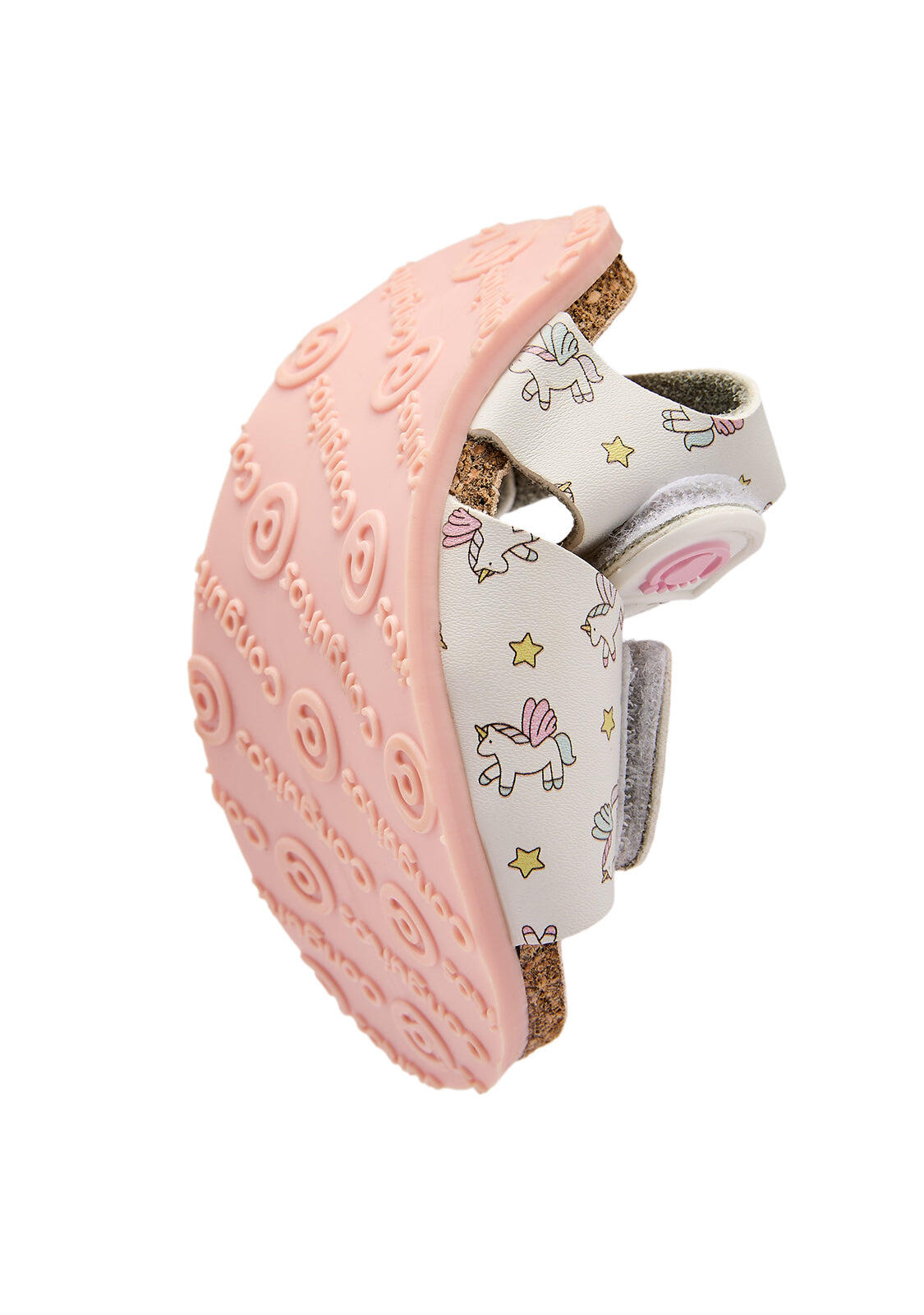 Sandalias Conguitos Sandalias Respetuosas Diseño Unicornio 3/4