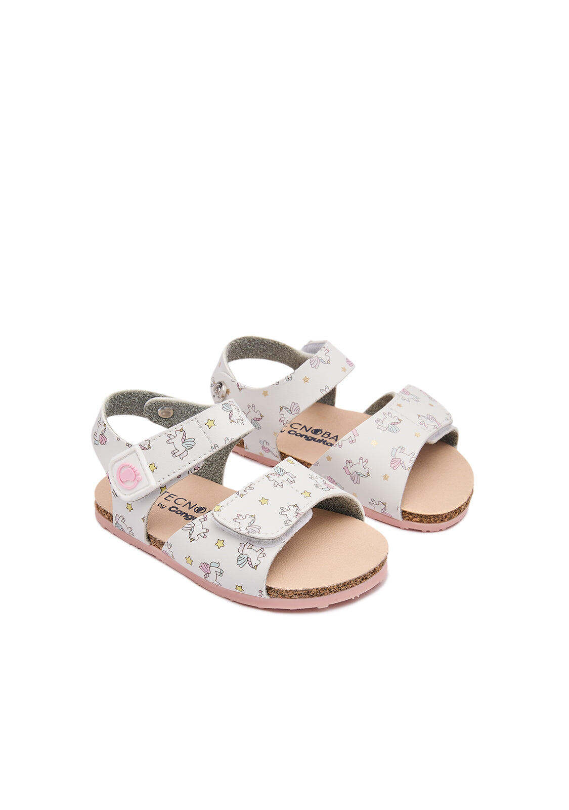 Sandalias Conguitos Sandalias Respetuosas Diseño Unicornio 2/4