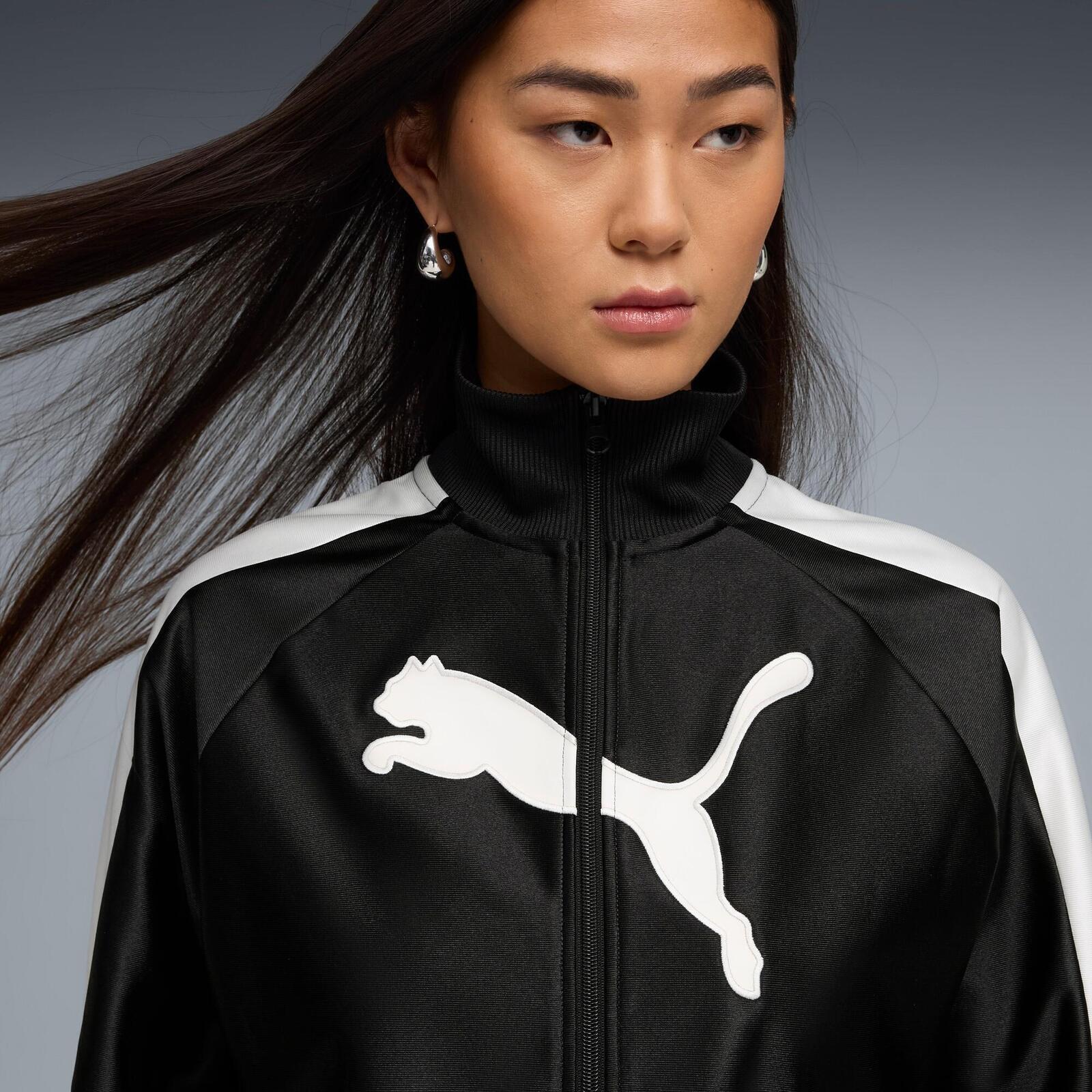 Veste Puma Future archive T7slim Cropped Track, Noir, Femmes 3/5