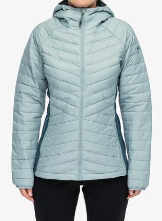 Kurtka ocieplana damska Columbia Powder Pass III Hybrid Hooded Jkt