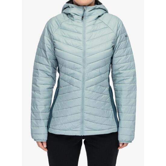 Kurtka ocieplana damska Columbia Powder Pass III Hybrid Hooded Jkt