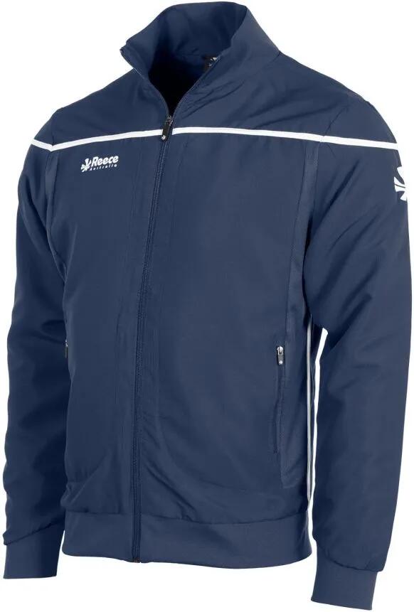 Heren Reece Varsity Jacket Marine-wit Blauw 1/1