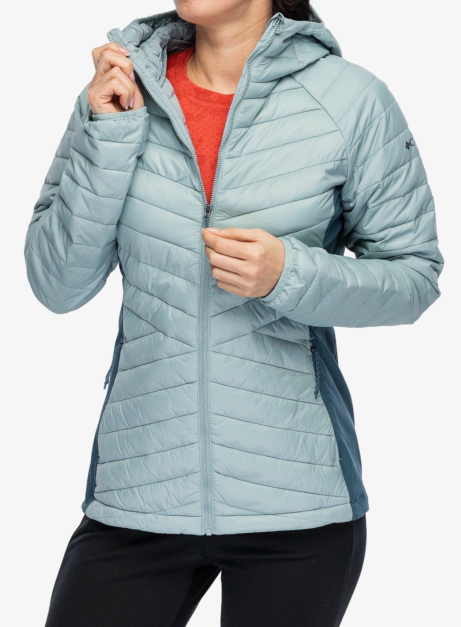 Kurtka ocieplana damska Columbia Powder Pass III Hybrid Hooded Jkt 6/7