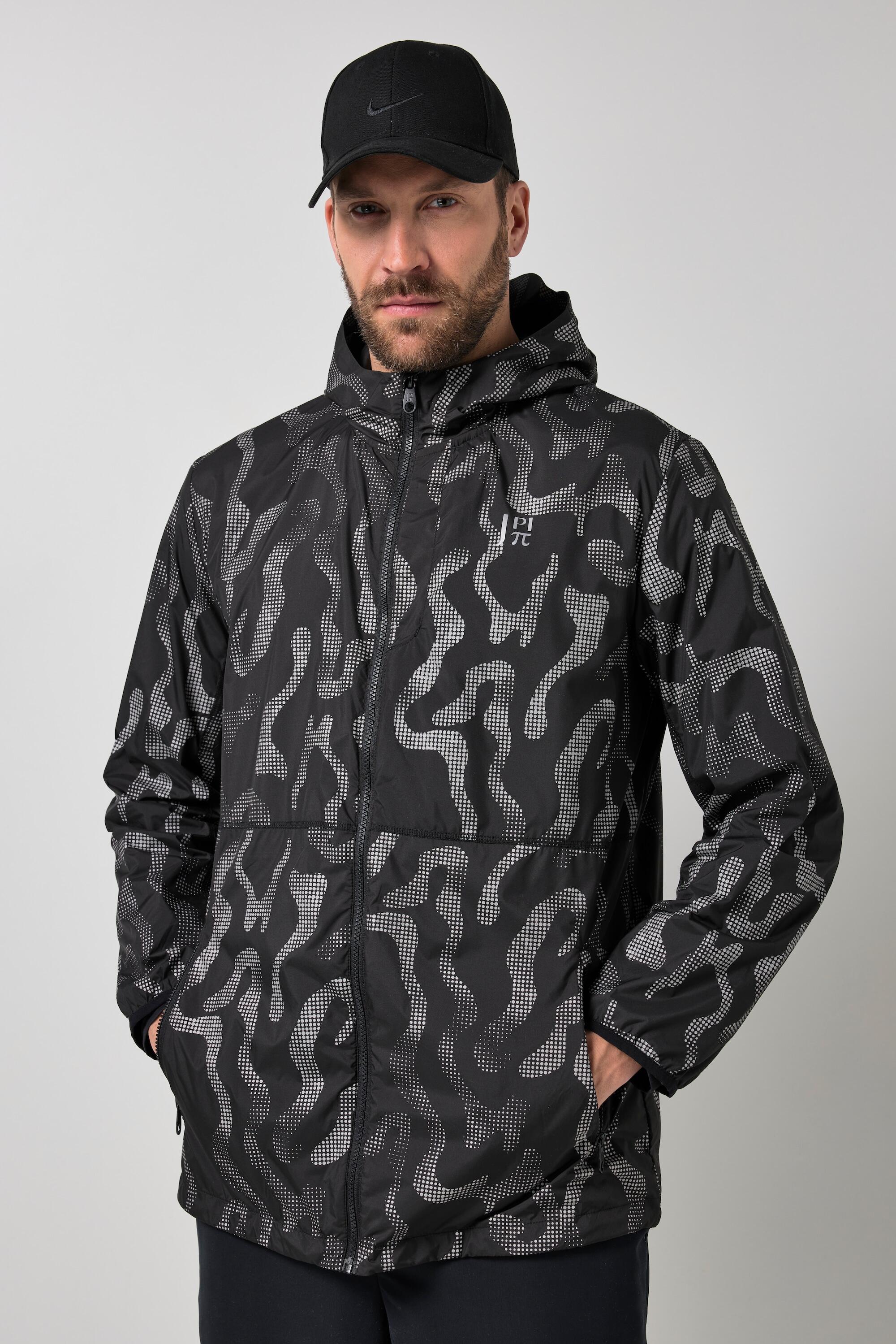 Hommes Veste ultra-légère capuche et imprimé réfléchissant collection Outdoor 3/7