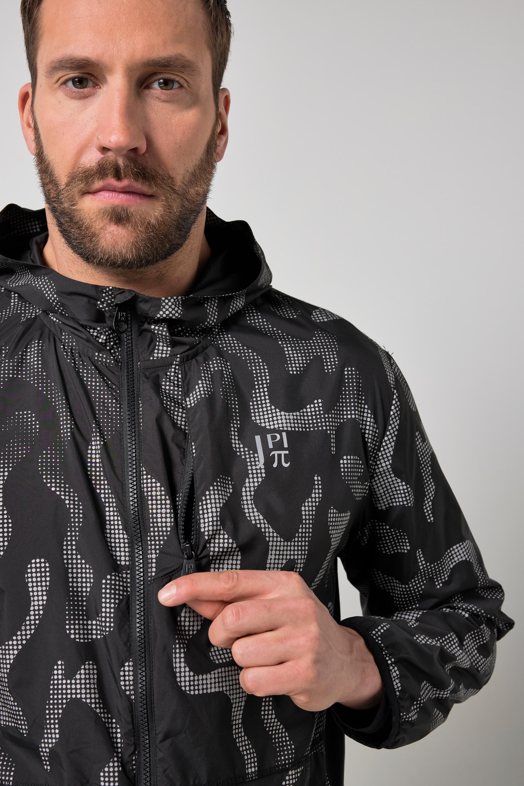 Hommes Veste ultra-légère capuche et imprimé réfléchissant collection Outdoor 4/7