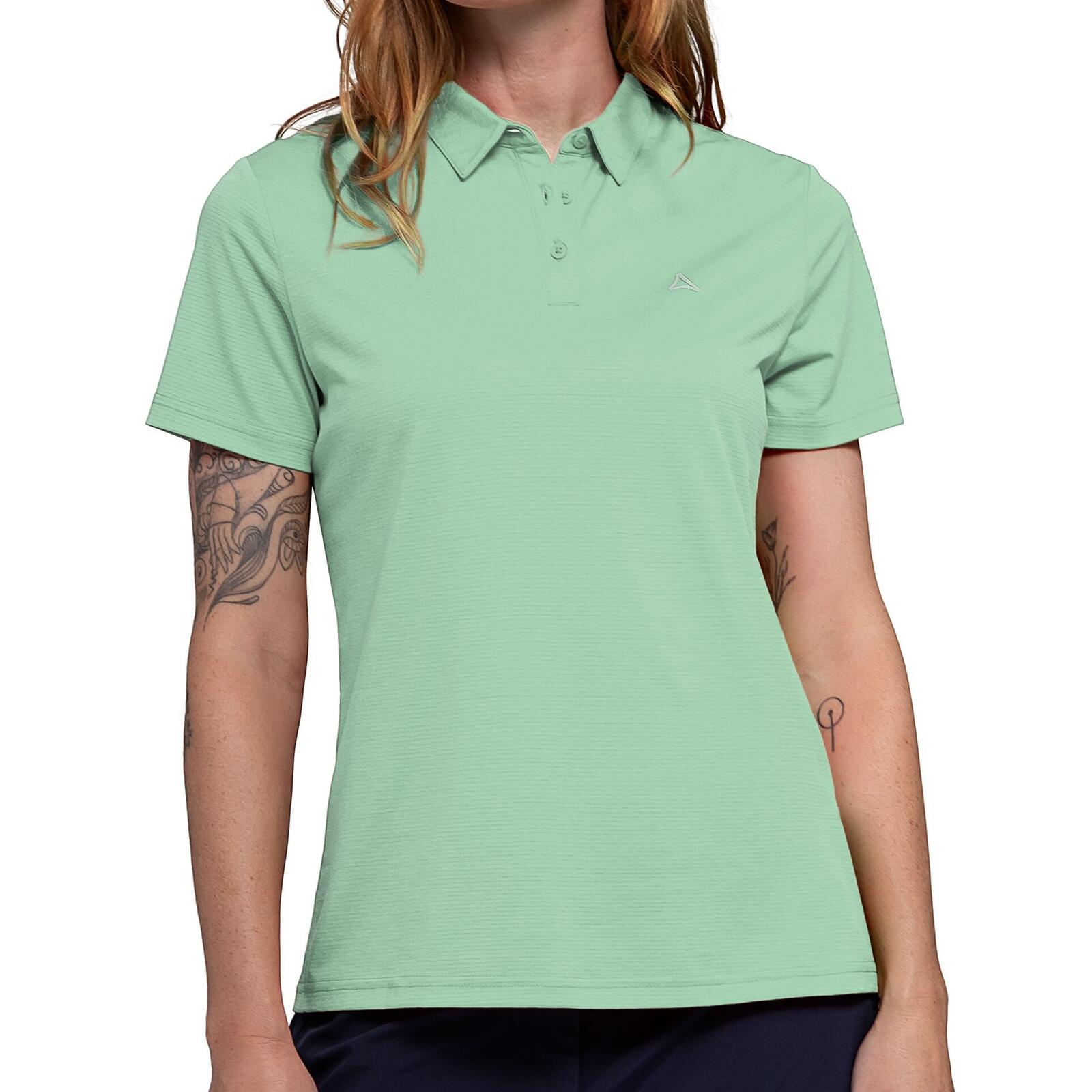 T-Shirt schnelltrocknend feuchtigkeitsregulierend Damen - CIRC Polo Shirt Tauron 2/4