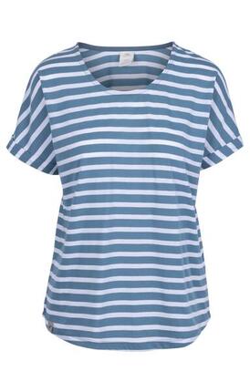 Trespass Megan - T-shirt Femme Storm Blue Stripe