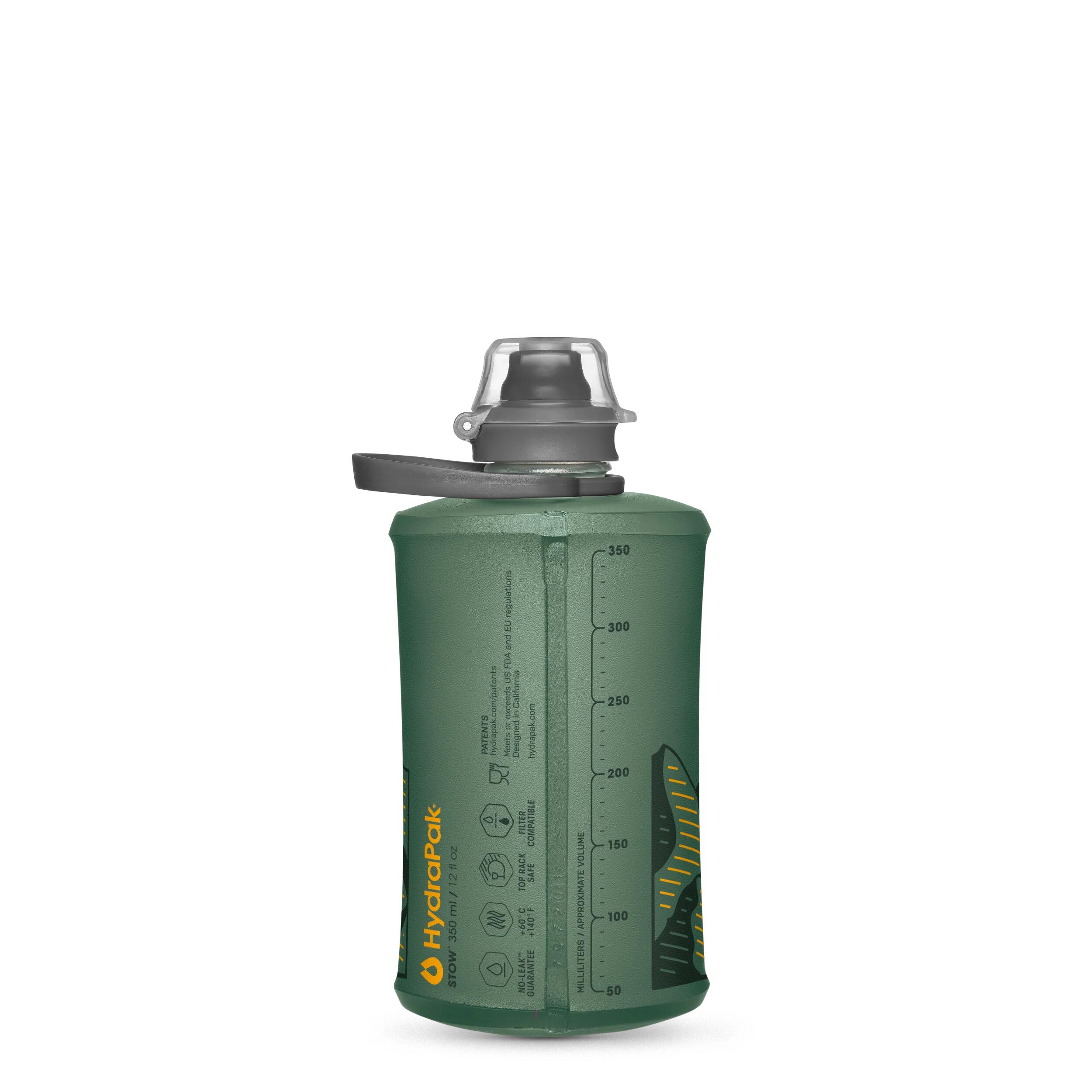 Garrafa Flexível Hydrapak Stow 350ml - Sage Green 2/4