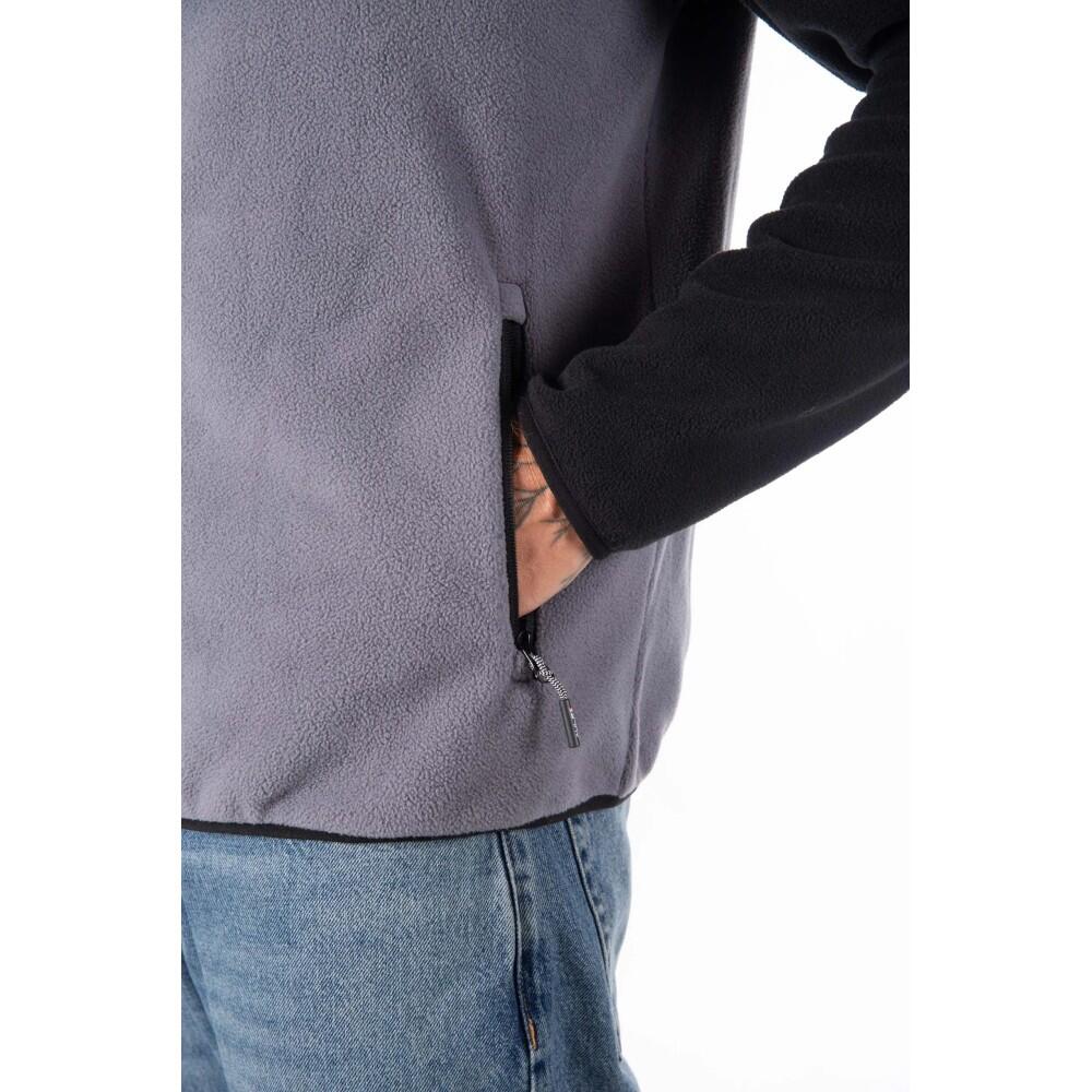 AULP Veste polaire VOLVI - ANTHRACITE 2/6