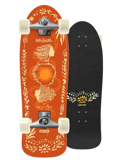 Surfskate Complet - Grlswirl Val Laforge Sunflower CX 31 - Carver