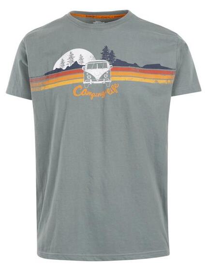 Trespass Cromer T-shirt homme casual Pond Blue