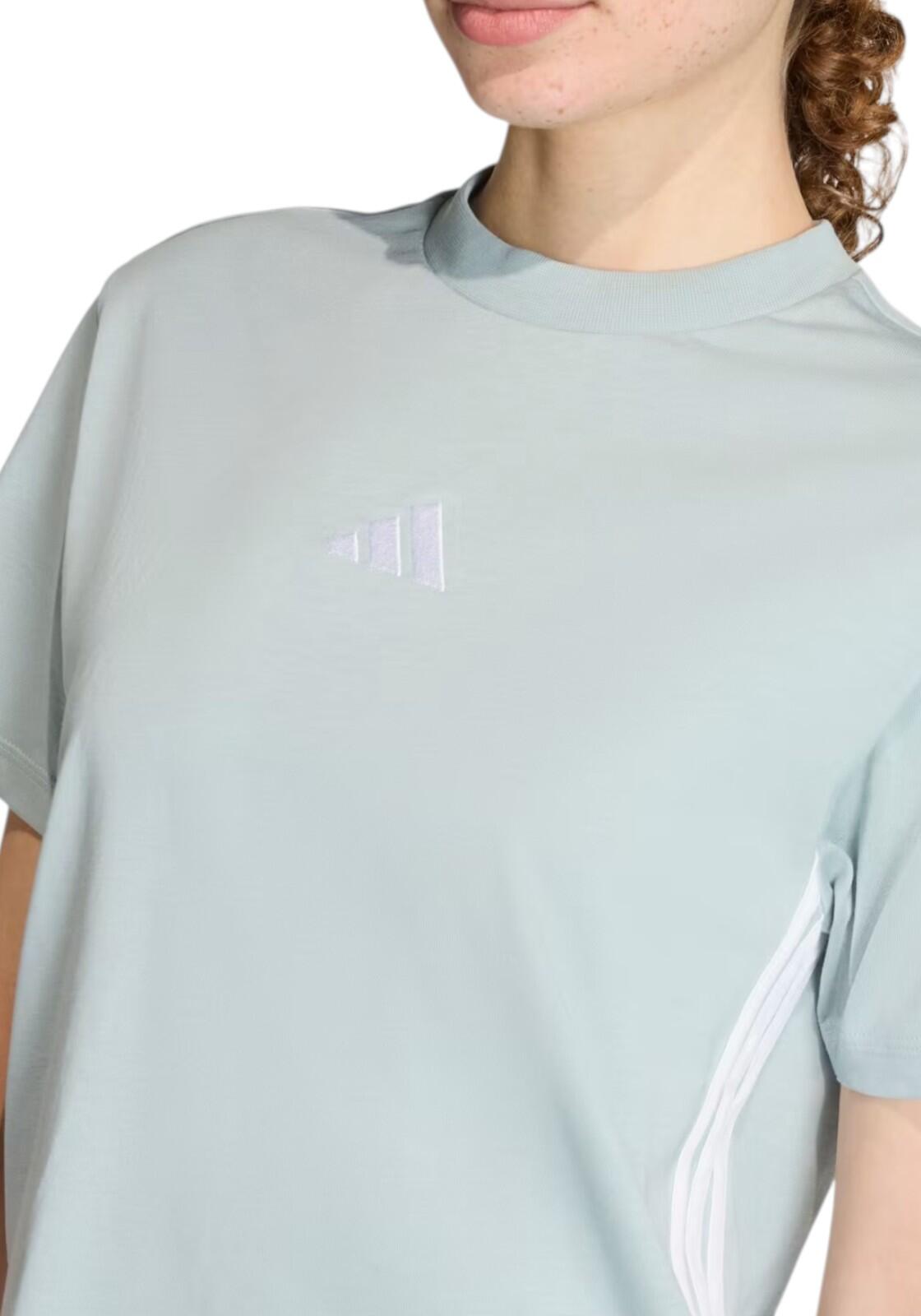 T-shirt met korte mouwen Adidas model W 3S SJ T voor vrouwen 3/3