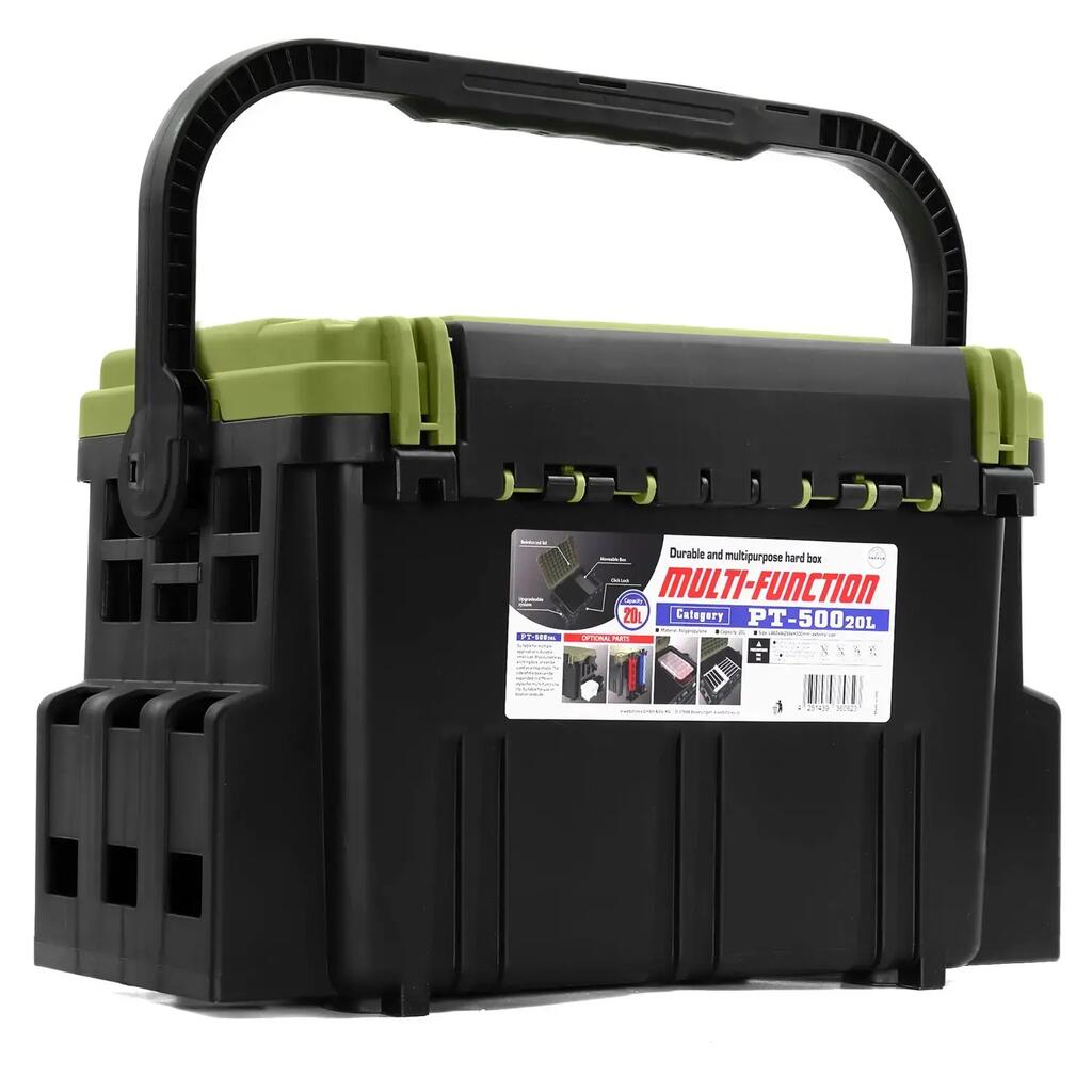 Pro Tackle Competition L Tackle Box 20L Black Green