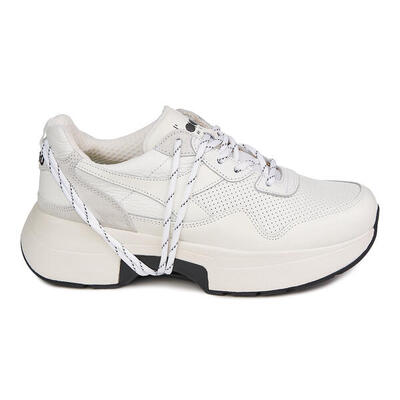 Diadora Sneakers Donna Pelle Naturale N9000 Txs H Pelle Bianco Bianco