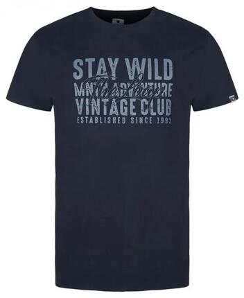 T-shirt homme Loap Alder en coton, semi-ajusté, imprimé