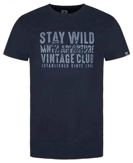 T-shirt homme Loap Alder en coton, semi-ajusté, imprimé