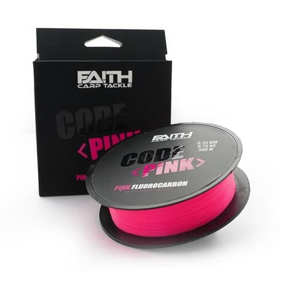 Code Pink fluorocarbone 0.35mm 500m résistant discret