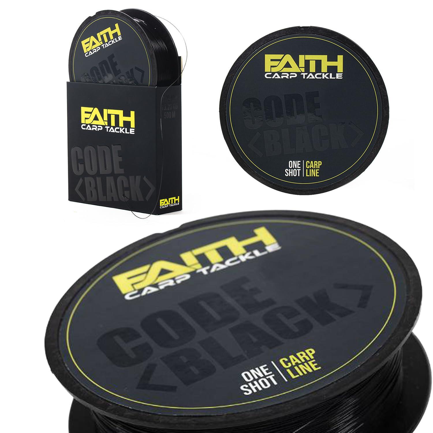 Code Black Karpfenschnur 500m 0,30mm 7,6kg sinkend 7/7