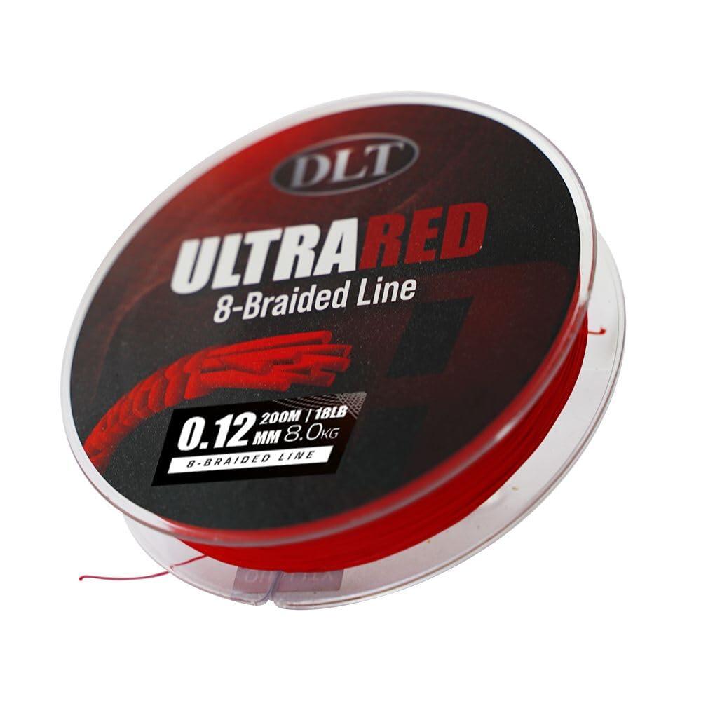 UltraRed-8 tresse 200m 0.12mm souple sans élasticité 2/5