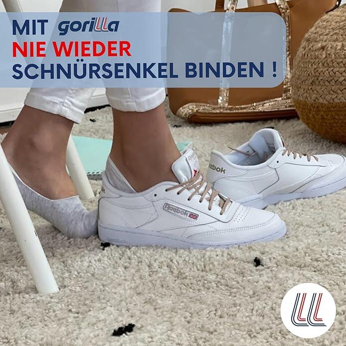 Elastische Schnürsenkel Flexibel Ohne Binden Schmal Silikon 2/6