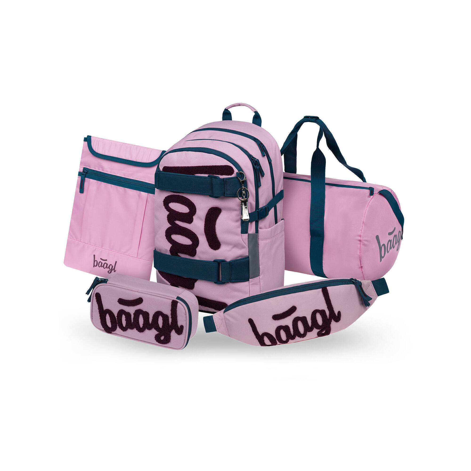 BAAGL Školní set Skate Rose II