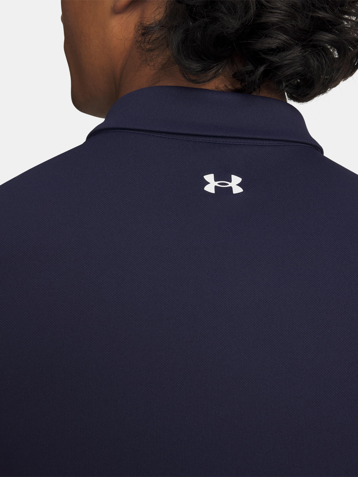 Polo da golf da uomo Under Armour T2G Pique, blu navy 3/3