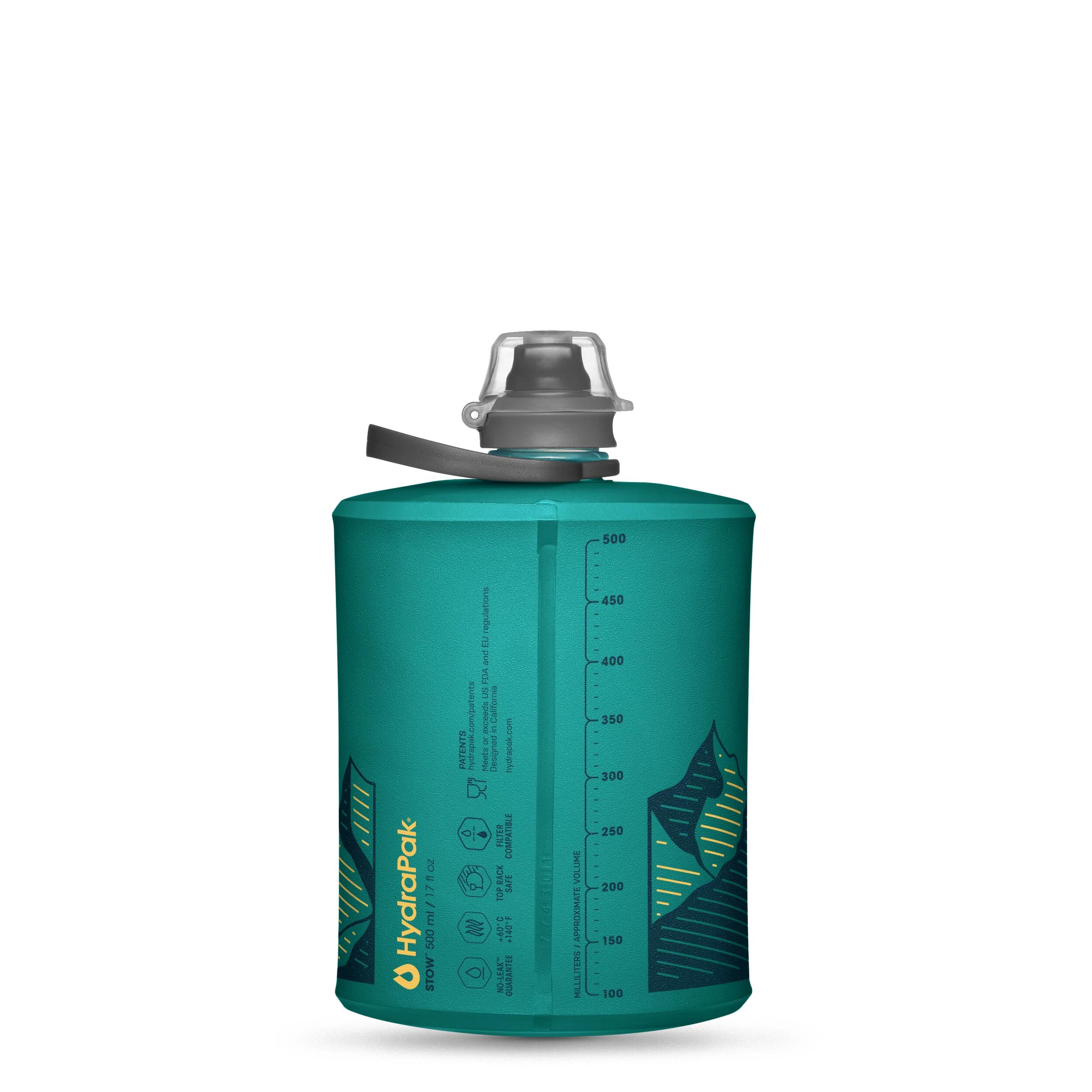 Borraccia Flessibile Hydrapak Stow 500ml - Glacier Blue 2/4