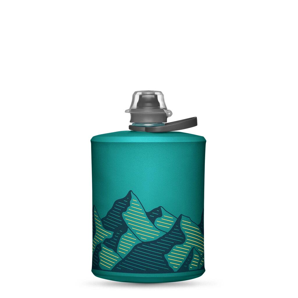 Hydrapak Stow 500ml Flexible Water Bottle - Glacier Blue