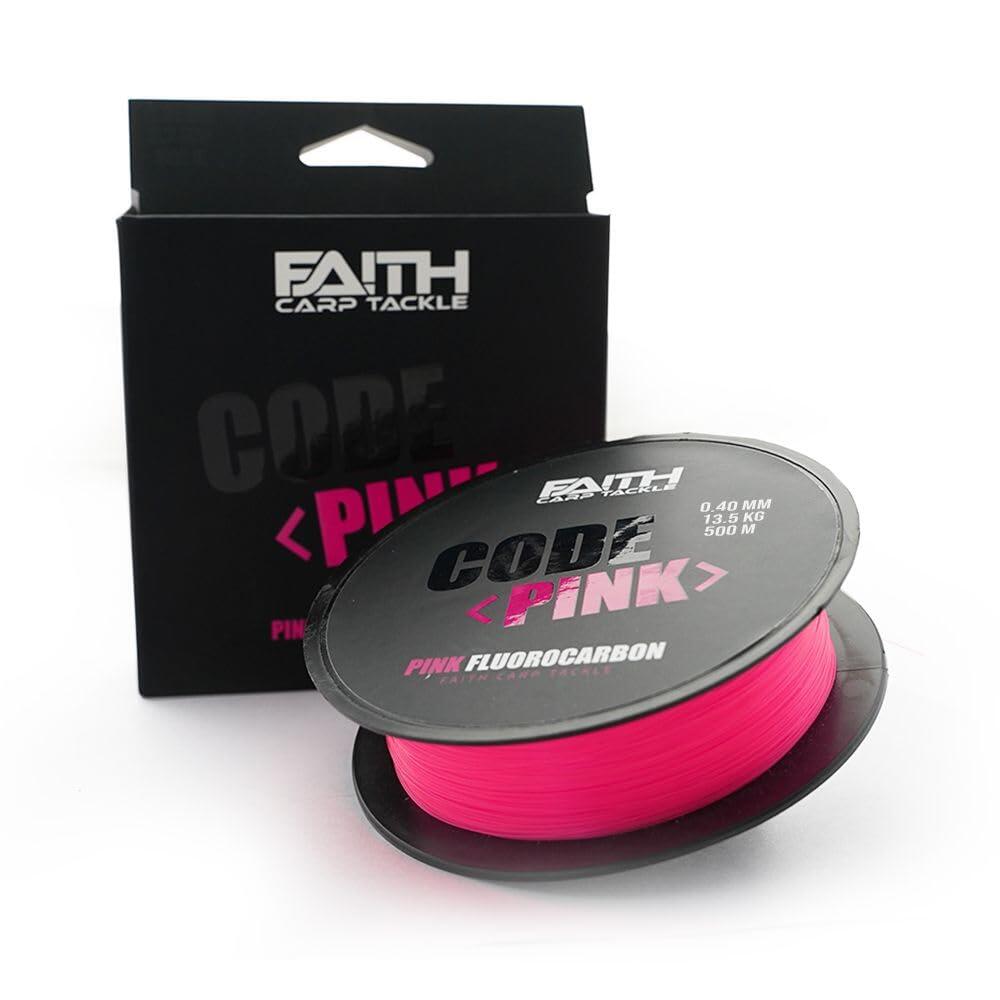 Code Pink fluorocarbon 0.40mm 500m resistente invisibile 2/6