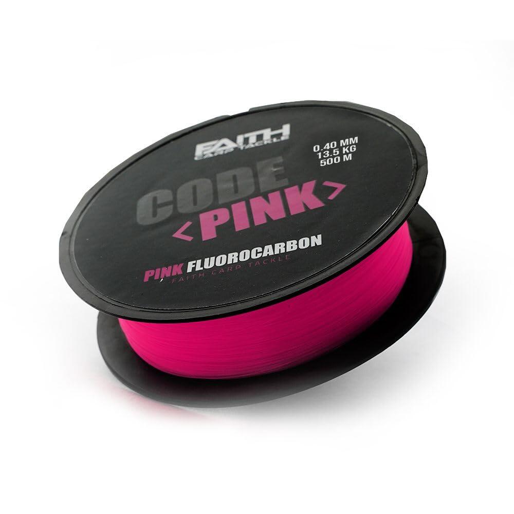 Code Pink fluorocarbon 0.40mm 500m resistente invisibile 1/6