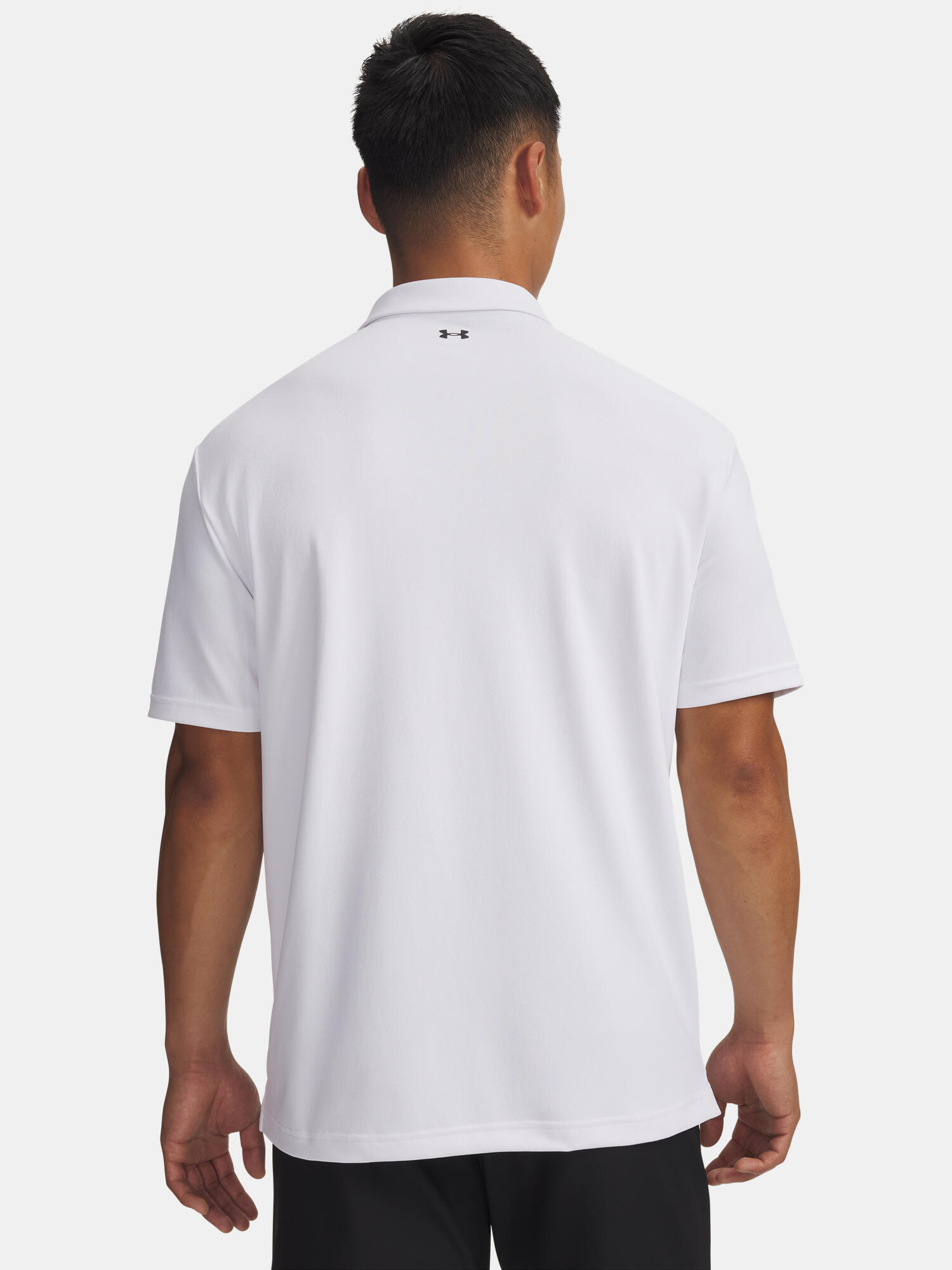 Polo Golf Under Armour T2G Pique Hombre Blanco 2/3