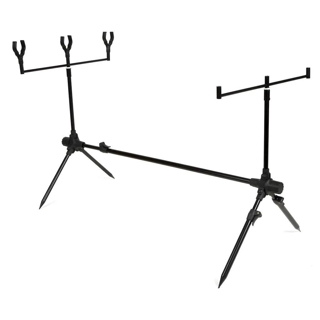 Basis Carp Rod Pod - Aluminium - Buzz Bars and Rear Rod Rests Included