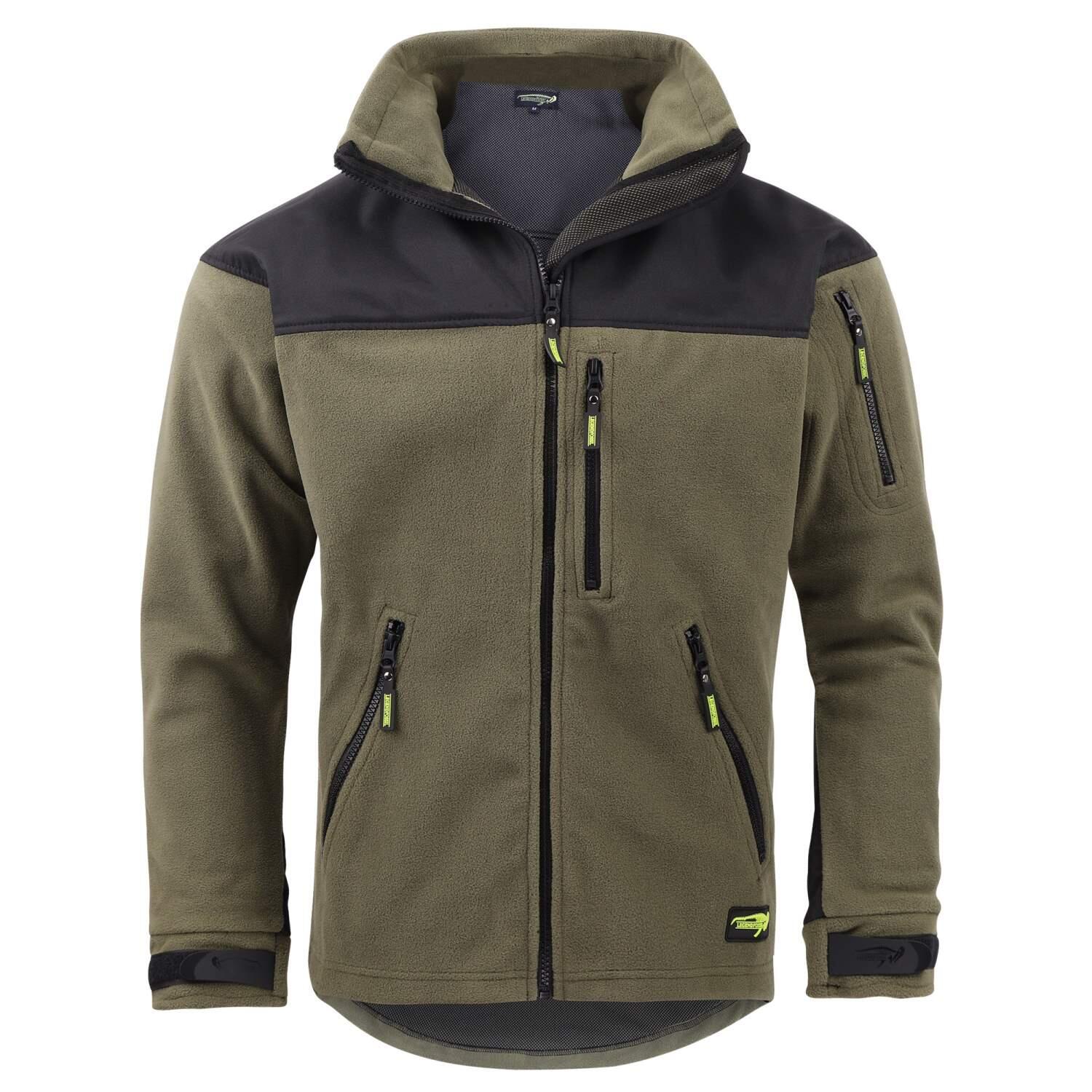 Legendfossil Fleecejacke Kalmar wasserabweisend Olive Black XXXL 2/5