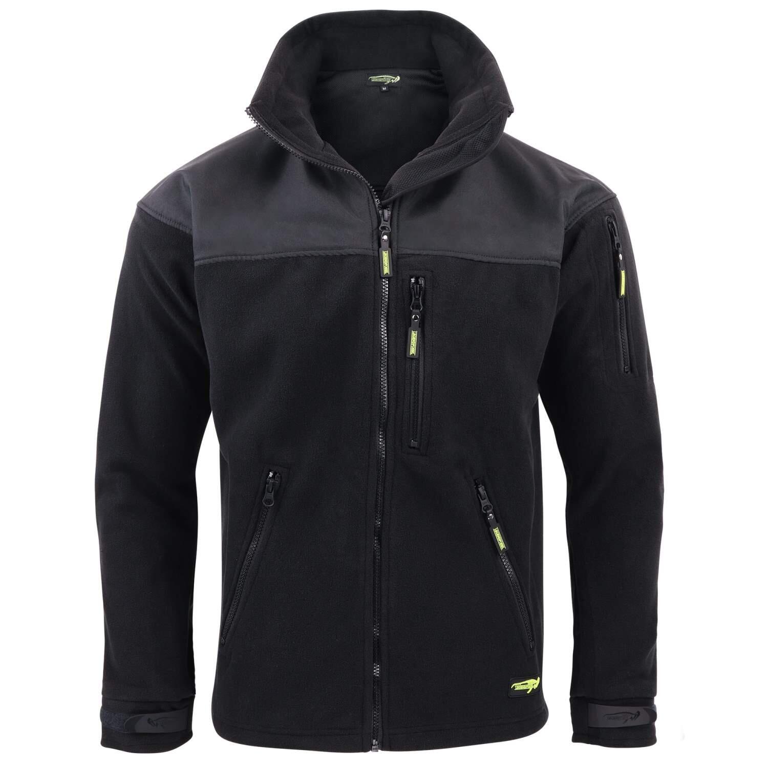 Legendfossil veste polaire Visby déperlante noir gris M 2/5