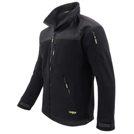 Legendfossil veste polaire Visby déperlante noir gris XL