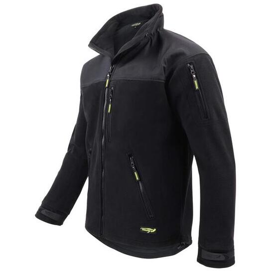 Legendfossil veste polaire Visby déperlante noir gris XL