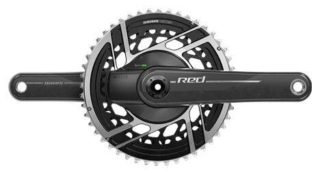Guarnitura Sram Powermeter Red E1 DUB 48-35 Denti 2x12V (senza scatola) Nero