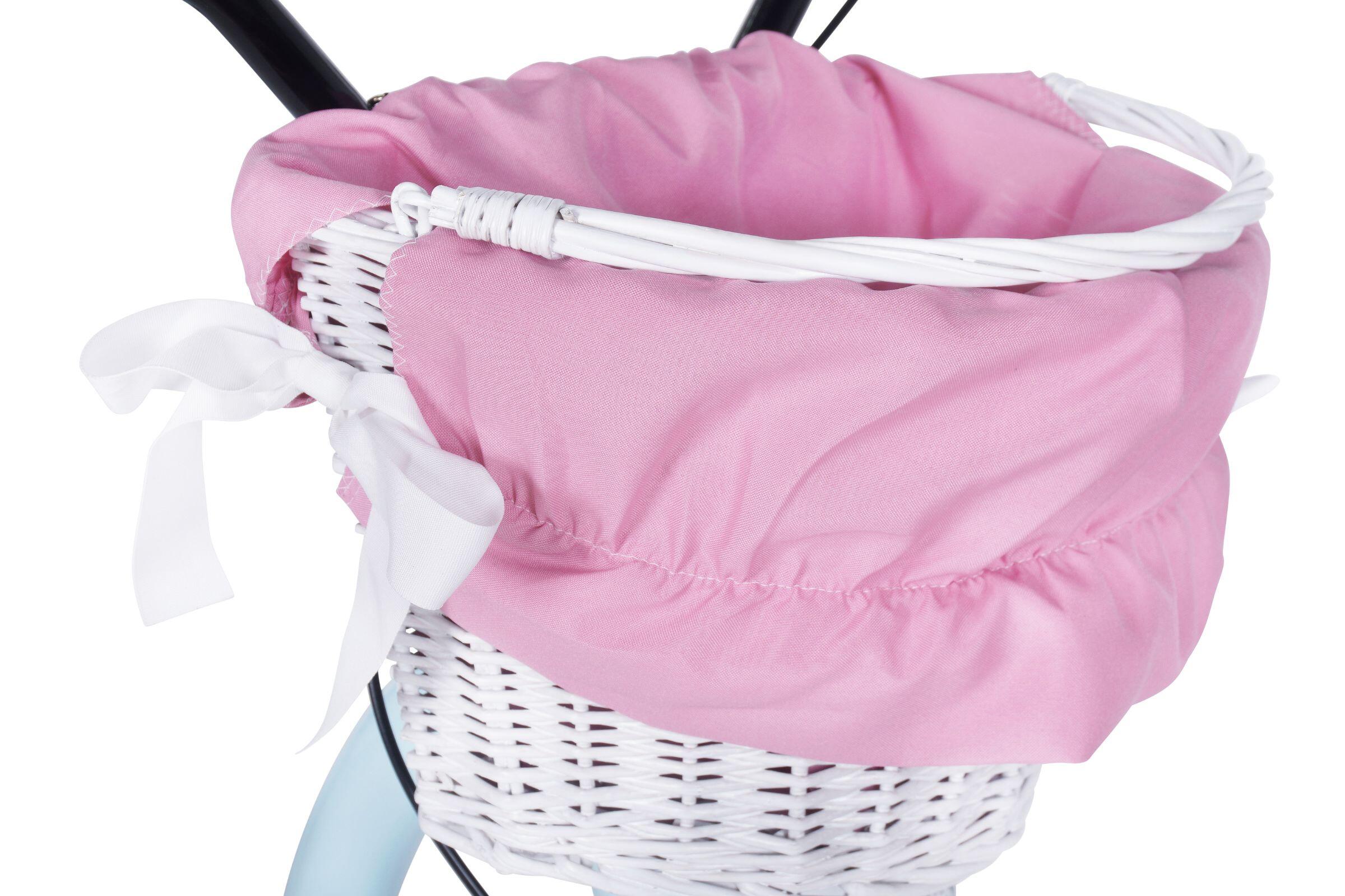 Kinderfiets Davi Aria 24″, 1 versnelling, 130–165 cm, blauw/roze 3/7