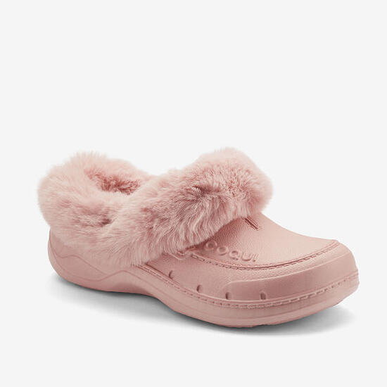 Coqui Husky Bottines d'hiver femme rose, doublure fausse fourrure