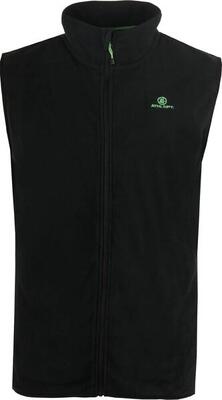 Herenvest athl. dpt este - marine/zwart, fleece, 100% polyester