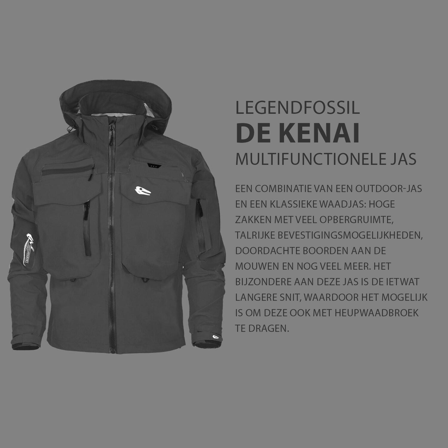Legendfossil Kenai outdoorjack Graphit Black S 7/7