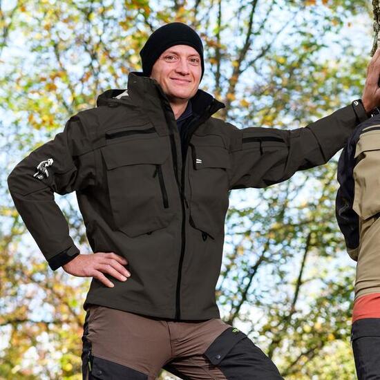 Veste Kenai Graphit Black étanche L