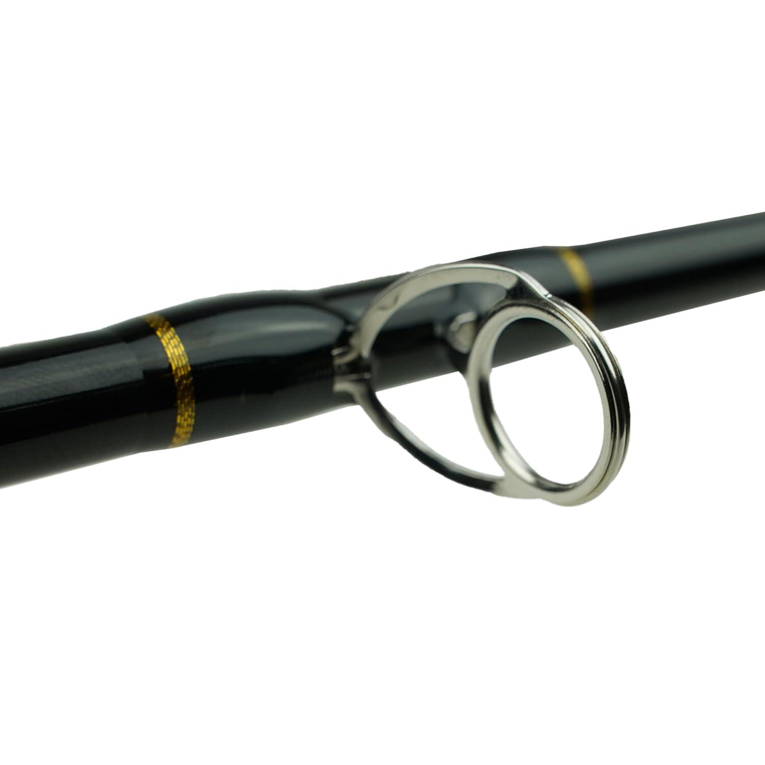 Combo baitcasting 1.95m vara carreto acessórios 5/7