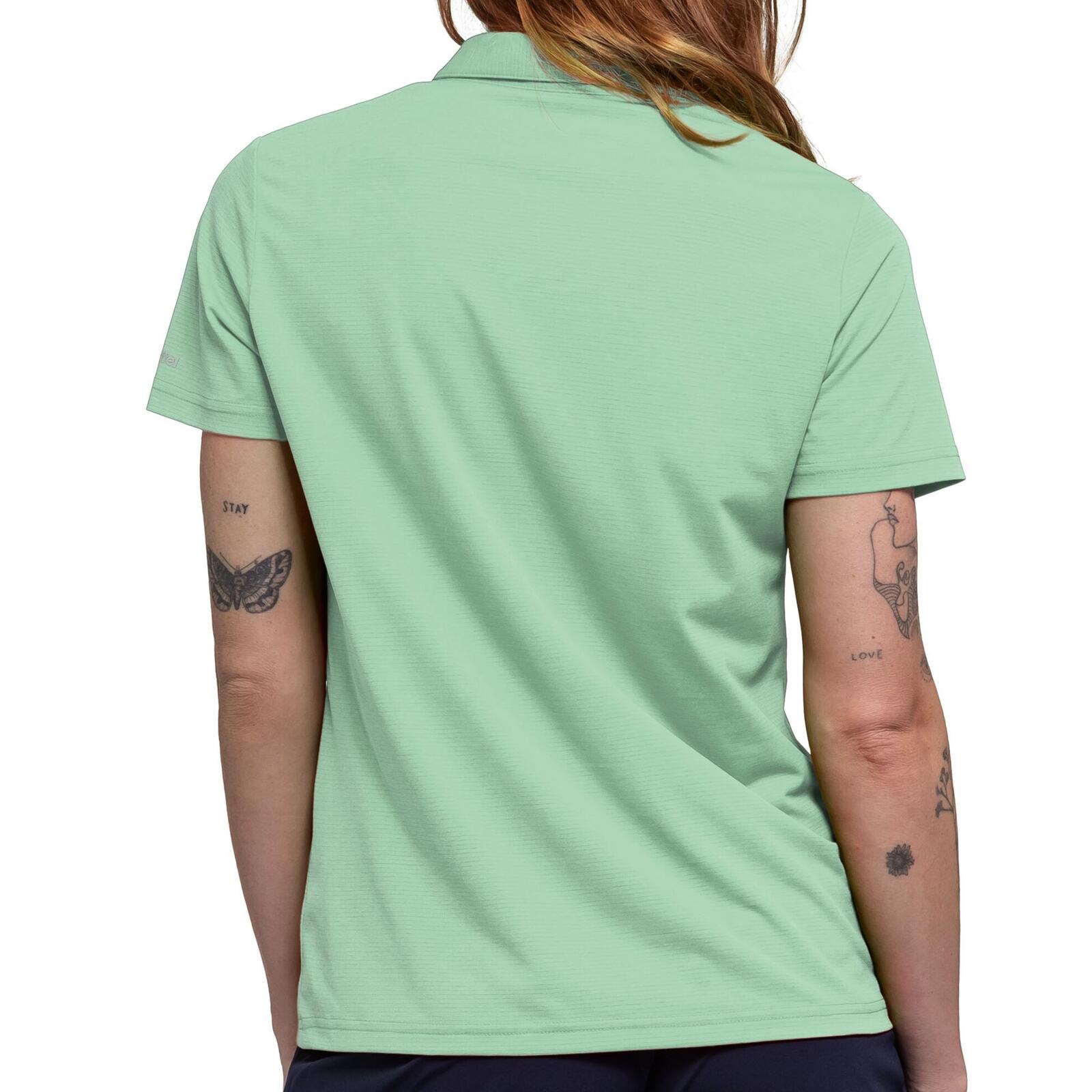 T-Shirt schnelltrocknend feuchtigkeitsregulierend Damen - CIRC Polo Shirt Tauron 4/4