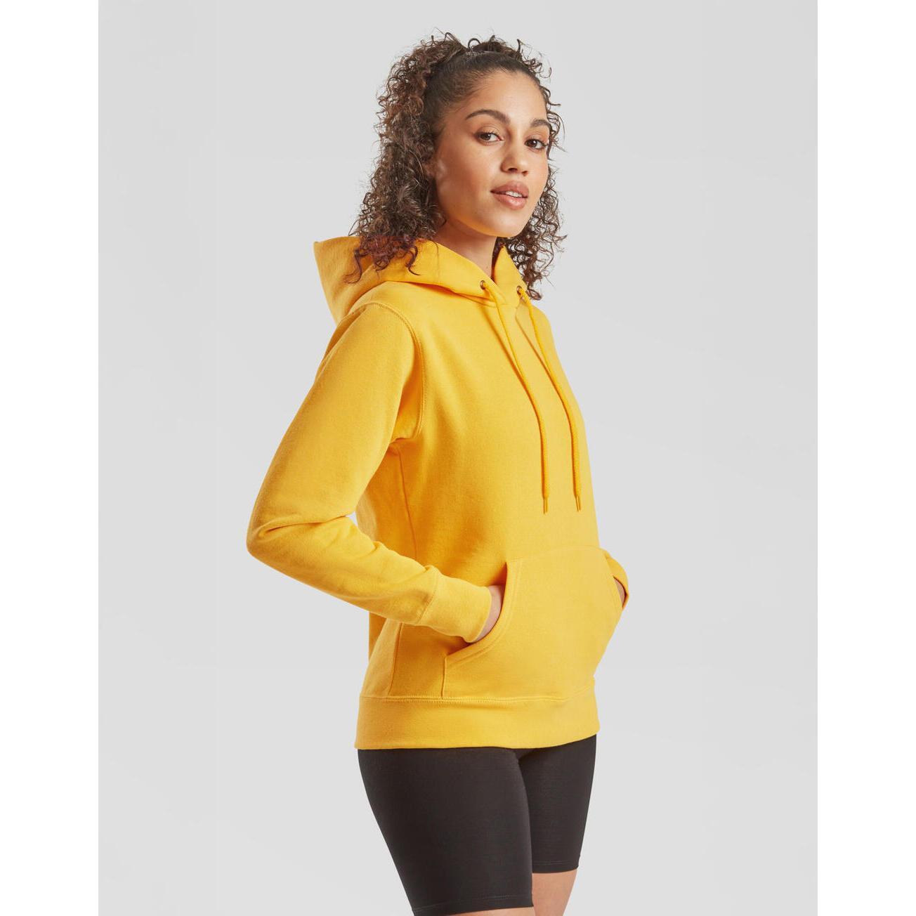 Sudadera con capucha Fruit of the Loom Classic 3/4