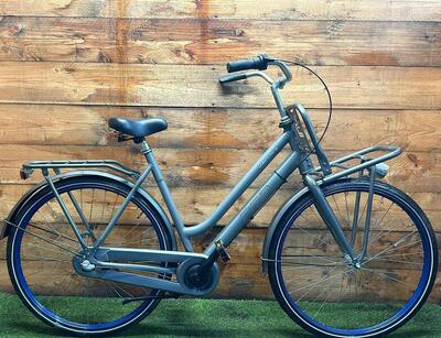 Bsp transport stadsfiets dames, cargo, 28" grijs (tweedehands)